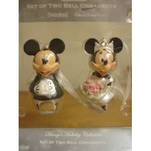  Disneys Holiday Collection  Mickey & Minnie Wedding Bell 