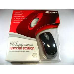  Microsoft Wireless Optical Mouse   Black Electronics