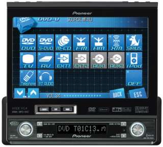 PIONEER AVH P7800DVD DVD W/ MONITOR AVHP7800DVD B 012562799179  