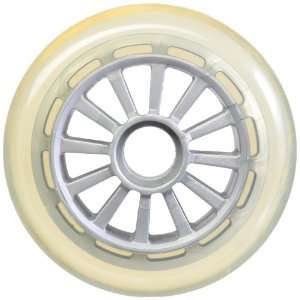  YAK Scooter Wheel Clear Silver 100mm 
