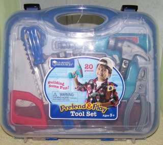 Learning Resources Pretend & Play Tool Set New  