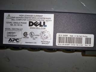 Dell 43DRY APC DM07RM 20T PDU Power Distribution Unit  