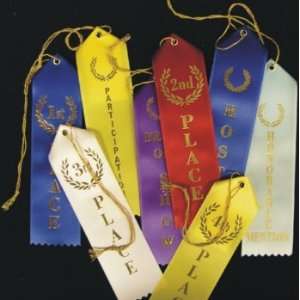    Chairperson (Red) Award Ribbons w/Card & String