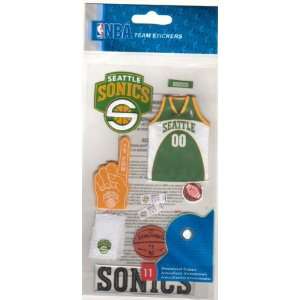  NBA Team Stickers Jolees Boutique   Seattle Sonics Arts 