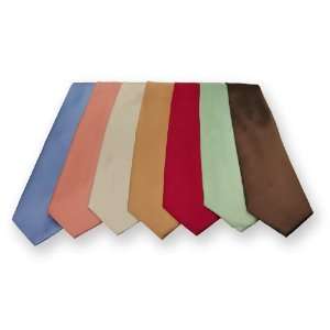    WHOLESALE 7 Solid Color Neckties   Fall Collection 