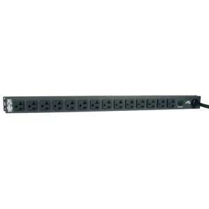   L5 20P 14 OUTLET 0U RM PDU. 14 x NEMA 5 15/20R   2.4kW   Horizontal