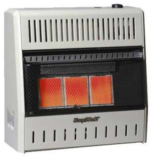 Infrared 3 Plaques 15,000 BTU output Thermostat Control Propane