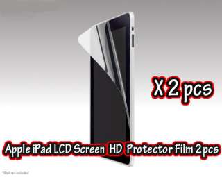 HD LCD Screen Protector Film Cover for Apple iPad 2 pcs  