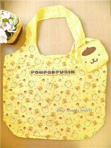 Pompompurin Pudding Dog ECO Shopping Bag +Pouch Purse  