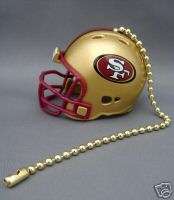 LIGHT/FAN PULL & CHAIN SAN FRANCISCO 49ERS NFL FOOTBALL  