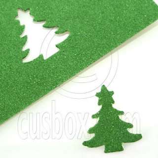 Christmas Tree Paper Scrap Craft Punch Scrapbooking 1.5  