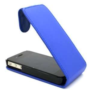 Blue Specially Designed Leather Flip Case + FREE SCREEN PROTECTOR/FILM 