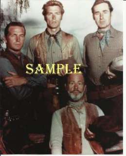 Clint Eastwood Cowboy Young Field Rawhide Group Photo  