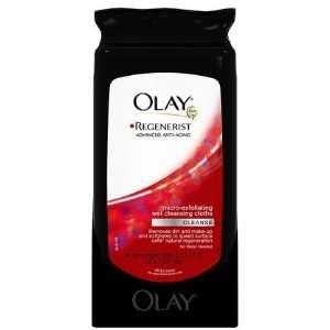 Olay Regenerist Micro, Exfoliating Wet Cleansing Cloths, 30 ct 