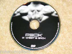 P90X   DVD 01   DISC 1   CHEST AND BACK   OFFICIAL RELEASE   BRAND NEW 