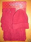 WOMENS NWT HAT GLOVES SCARF GIFT SET  