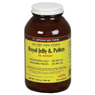 YS Royal Jelly/Honey Bee   Fresh Royal Jelly & Pollen In, 23 oz gel