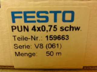 26467 NEW Festo PUN 4X0,75 SW 159663 Plastic Tubing 2.  
