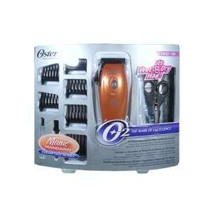 OSTER Azteq 15 Pieces Magnetic Motor Clipper in Mandarin Color (Model 