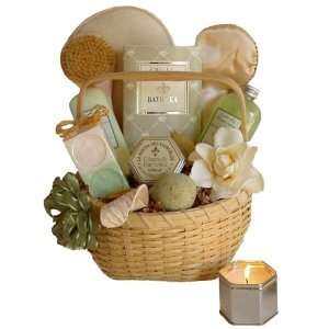 Fleur De Bain Pampering Spa Gift Basket Beauty