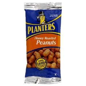 Planters Tube Honey Roast Peanut 1.7 oz. (Pack of 18)  
