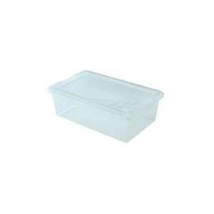  Plastic Storage Box   5.4 Qt   Set of 4   by Iris