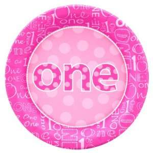    Everything One Girl Dessert Plates (8) Party Supplies Toys & Games