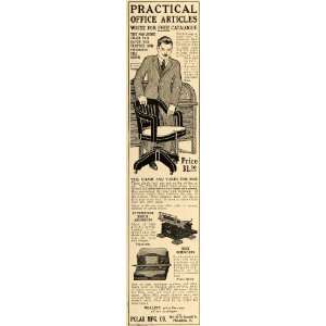  1917 Ad Polar Office Supplies Chair Typewriter WWI 