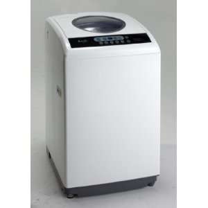  W711 14 Lbs. Top Load Portable Washer White With Stainless 