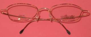 SILHOUETTE 6520 Titanium Eyeglass Frames GOLD TORTOISE  
