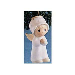 Precious Moments Retired Girl Angel Ornament The First Noel (#E2368)
