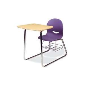  I.Q. Series 32 Plastic Combo Chair Desk with Sled Base 