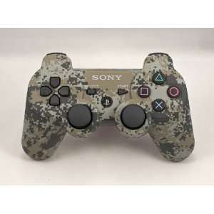 PLAYSTATION 3 Urban Camo Modded Controller (Rapid Fire) COD Black Ops 