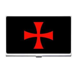 Knights Templar Fraternal Cross Business Card Holder  
