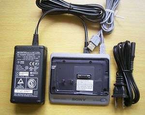 SONY USB CRADLE DCRA C162 & Power CABLE DCR SR80 SR70  