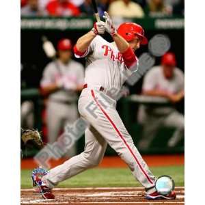  Chase Utley Game one of the 2008 MLB World Series Home Run 