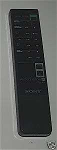 SONY REMOTE CONTROL RM S51 FOR AUDIO SYSTEM CD TAPE  