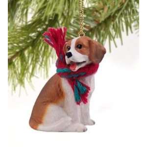  Christmas Tree Ornament   Beagle with Scarf Ornament 