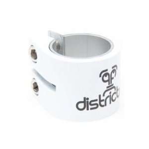  District Double Clamp White 