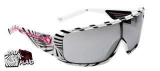 Spy Sunglasses Tron White 80s with Grey Silver Mirror 670805294143 