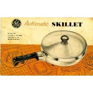  GE Automatic Skillet (Cat. No. C 26 115 Volts 1150 Watts 