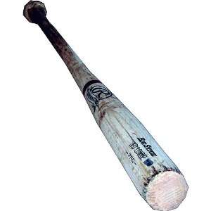 Jacoby Ellsbury #46 Red Sox 2009 Game Used Blonde Bat  (Cracked 