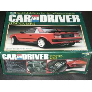 Revell Model No. 7452   1986 Toyota MR 2   1/24 scale   Special Model 