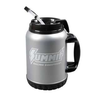 Summit Racing Beverage Cup 64 Oz. With Straw / Tire Styled Base  