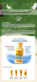 INNISFREE] Eco Safety Sunblock Milk SPF40 PA++ 60ml  