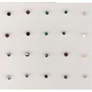  Nose Studs Nose Rings 20g Value Set of 20 