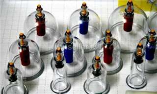 Medical Magnetic KangZhu Vacuum 12 Cupping kit New  