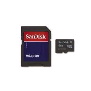  NEW 4GB MICRO SD SDHC MEMORY CARD w/ ADAPTER FOR CELL 