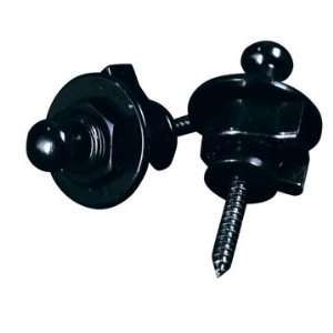  Schaller Security Locks (Black) (Guitar Strap Lock Set 