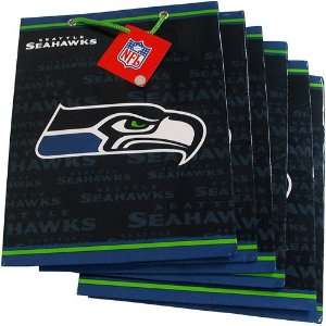   Specialties Seattle Seahawks Team Logo Medium Size Gift Bag (6 Pack